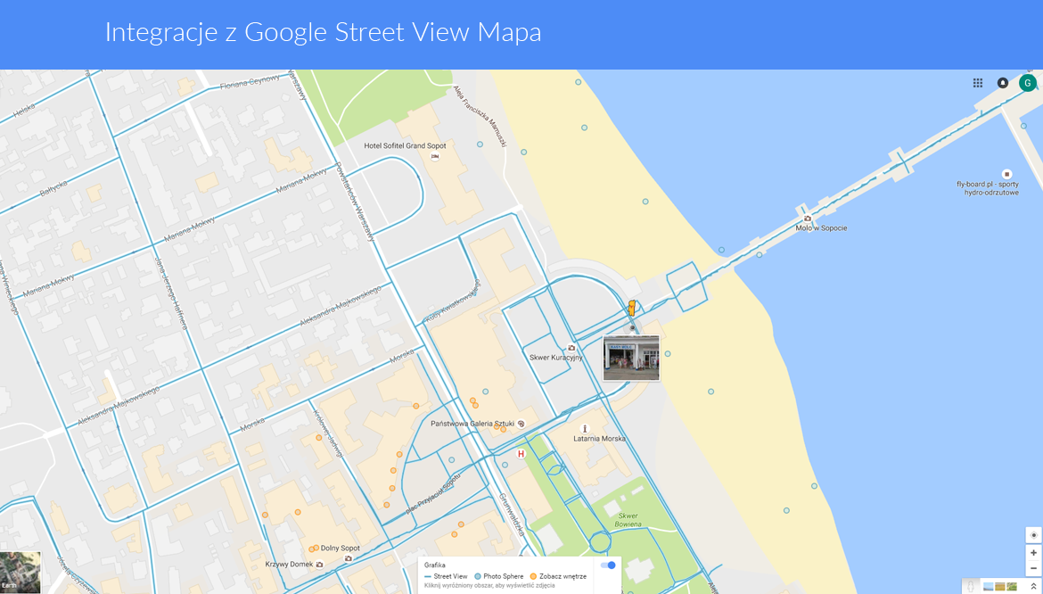 Google Street View Mapa